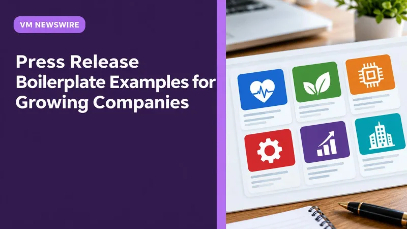 Press Release Boilerplate Examples for Growing Companies